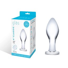 Szklany plug analny - Glas Classic Glas