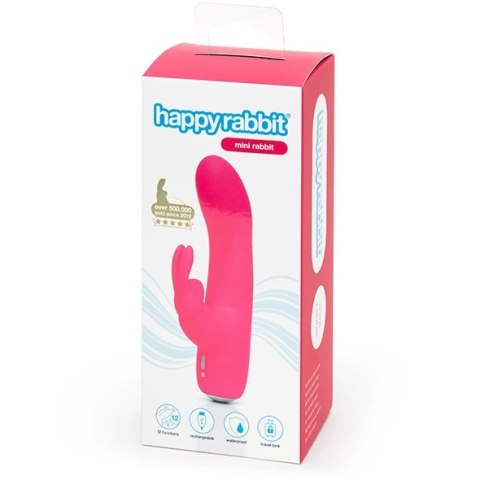 Wibrator - Happy Rabbit Mini Rabbit Pink Happy Rabbit Wibrator - Happy Rabbit Mini Rabbit Pink Happy Rabbit