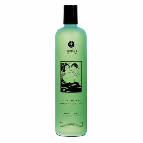 Żel do kąpieli - Shunga Shower Gel Sensual Mint 500 ml Shunga