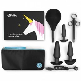 Zestaw do treningu analnego - B-Vibe Anal Training & Education Set Black B-Vibe