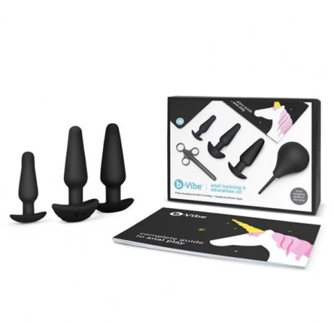 Zestaw do treningu analnego - B-Vibe Anal Training & Education Set Black B-Vibe Zestaw do treningu analnego - B-Vibe Anal Training & Education Set Black B-Vibe