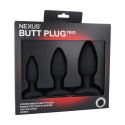 Zestaw plugów analnych - Nexus Butt Plug Trio Set Nexus