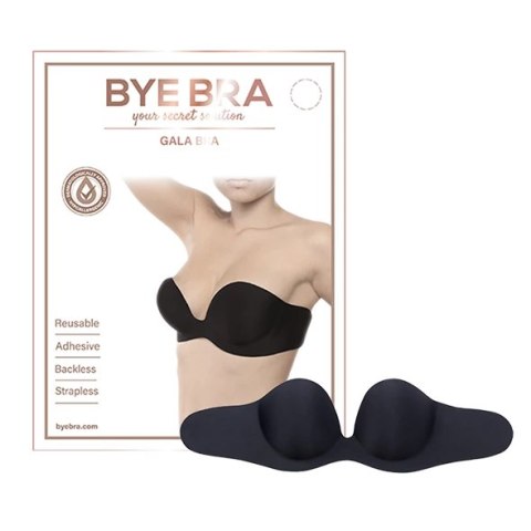 Biustonosz samonośny - Bye Bra Gala Bra Miseczka C Black Bye Bra Biustonosz samonośny - Bye Bra Gala Bra Miseczka C Black Bye Bra