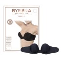 Biustonosz samonośny - Bye Bra Gala Bra Miseczka D Black Bye Bra