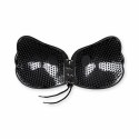 Biustonosz samonośny - Bye Bra Lace-It Bra Miseczka C Black Bye Bra