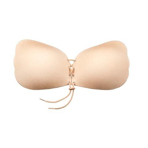 Biustonosz samonośny - Bye Bra Lace-It Bra Miseczka D Nude Bye Bra Biustonosz samonośny - Bye Bra Lace-It Bra Miseczka D Nude Bye Bra
