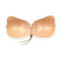 Biustonosz samonośny - Bye Bra Lace-It Bra Miseczka D Nude Bye Bra