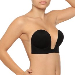 Biustonosz ze skrzydełkami - Bye Bra U-Style Bra Miseczka A Black Bye Bra