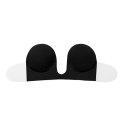 Biustonosz ze skrzydełkami - Bye Bra U-Style Bra Miseczka B Black Bye Bra