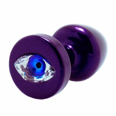 Korek analny ozdobny - Diogol Anni R Eye Purple Crystal Purple 25 mm Diogol Korek analny ozdobny - Diogol Anni R Eye Purple Crystal Purple 25 mm Diogol