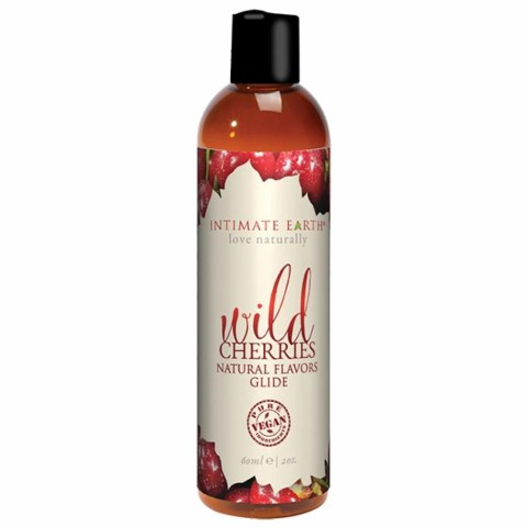 Lubrykant - Intimate Earth Natural Flavors Wild Cherries 60 ml Intimate Earth Lubrykant - Intimate Earth Natural Flavors Wild Cherries 60 ml Intimate Earth
