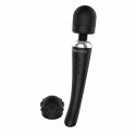 Masażer - Bodywand Curve Rechargeable Wand Massager Black Bodywand
