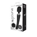 Masażer - Bodywand Curve Rechargeable Wand Massager Black Bodywand