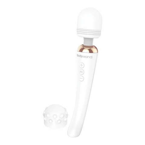Masażer - Bodywand Curve Rechargeable Wand Massager White Bodywand Masażer - Bodywand Curve Rechargeable Wand Massager White Bodywand