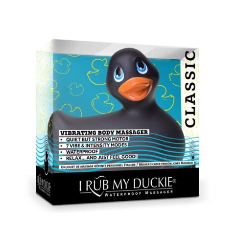 Masażer - I Rub My Duckie 2.0 Classic Black Big Teaze Toys Masażer - I Rub My Duckie 2.0 Classic Black Big Teaze Toys