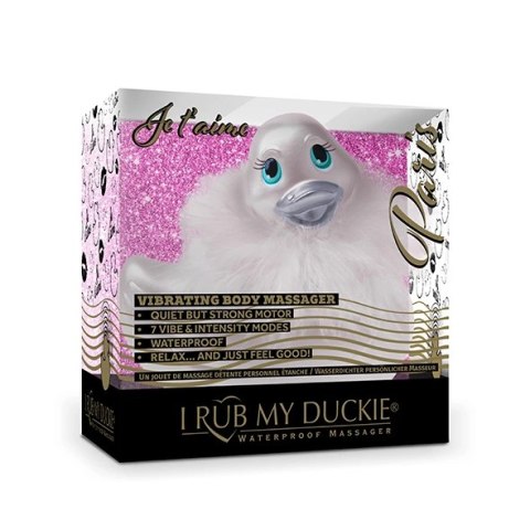 Masażer kaczuszka - I Rub My Duckie 2.0 Paris Silver Big Teaze Toys Masażer kaczuszka - I Rub My Duckie 2.0 Paris Silver Big Teaze Toys