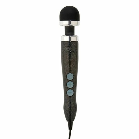Masażer sieciowy - Doxy Die Cast 3 Wand Massager Disco Black Doxy
