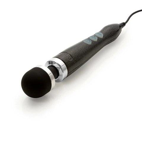 Masażer sieciowy - Doxy Die Cast 3 Wand Massager Disco Black Doxy Masażer sieciowy - Doxy Die Cast 3 Wand Massager Disco Black Doxy