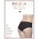 Niewidzialne majtki - Bye Bra Invisible Hipster (Nude & Black 2-Pack) S Bye Bra