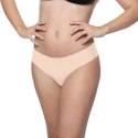Niewidzialne stringi - Bye Bra Invisible Thong (Nude & Black 2-Pack) S Bye Bra