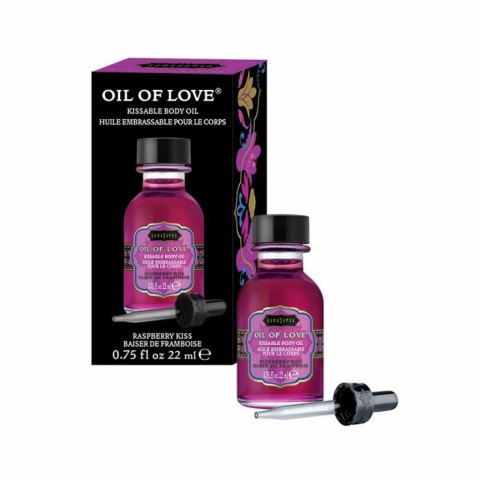 Olejek stymulujący - Kama Sutra Oil of Love Raspberry Kiss 22 ml Kama Sutra Olejek stymulujący - Kama Sutra Oil of Love Raspberry Kiss 22 ml Kama Sutra
