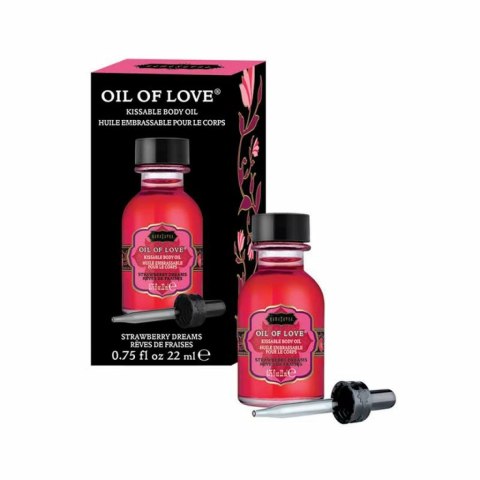 Olejek stymulujący - Kama Sutra Oil of Love Strawberry Dreams 22 ml Kama Sutra Olejek stymulujący - Kama Sutra Oil of Love Strawberry Dreams 22 ml Kama Sutra