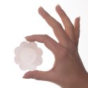 Osłonki materiałowe - Bye Bra Satin Nipple Covers XL Nude 3 pary Bye Bra