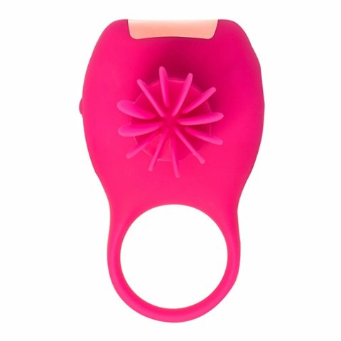 Pierścień erekcyjny - Tokyo Design Glamfit Rotating Pleasure Ring Cerise Tokyo Design