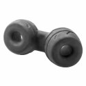 Pierścień na penisa i jądra - Perfect Fit SilaSkin Cock & Ball Black Perfect Fit