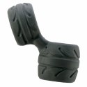 Pierścień na penisa i jądra - Perfect Fit SilaSkin Cock & Ball Black Perfect Fit