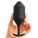 Plug analny - B-Vibe Snug Plug 5 Black B-Vibe