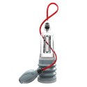 Pompka powiększająca penisa + zestaw akcesoriów - Bathmate Hydroxtreme7 Wide Boy Crystal Clear Bathmate