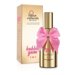 Silikonowy lubrykant i żel do masażu - Bijoux Indiscrets Bubblegum Massage and Intimate Gel 100 ml Bijoux Indiscrets