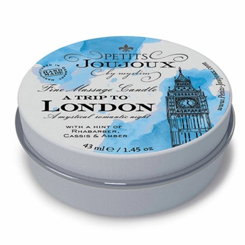 Świeca do masażu - Petits Joujoux Massage Candle London 33g Petits Joujoux Świeca do masażu - Petits Joujoux Massage Candle London 33g Petits Joujoux