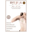 Taśmy do biustu i nakładki materiałowe - Bye Bra Breast Lift & Fabric Nipple Covers Miseczka F-H 3 pary Bye Bra
