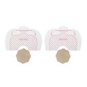 Taśmy do biustu i nakładki materiałowe - Bye Bra Breast Lift & Fabric Nipple Covers Miseczka F-H 3 pary Bye Bra