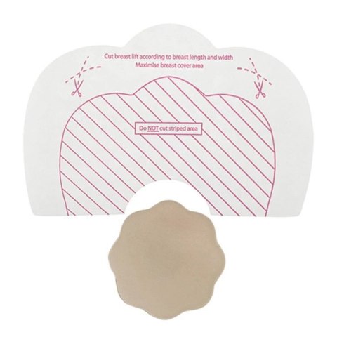 Taśmy do biustu i nakładki materiałowe - Bye Bra Breast Lift & Fabric Nipple Covers Miseczka F-H 3 pary Bye Bra Taśmy do biustu i nakładki materiałowe - Bye Bra Breast Lift & Fabric Nipple Covers Miseczka F-H 3 pary Bye Bra