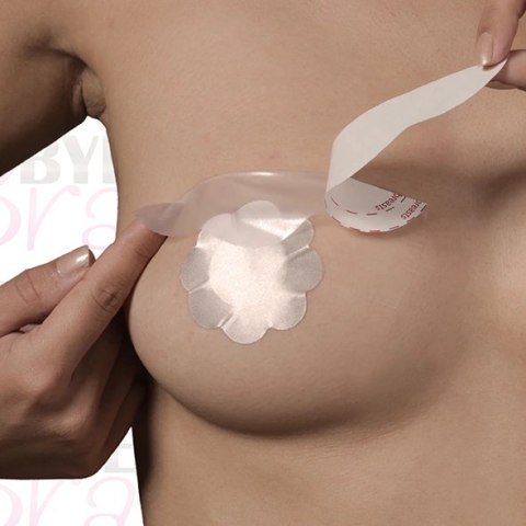 Taśmy do biustu i nakładki materiałowe - Bye Bra Breast Lift & Silk Nipple Covers Miseczka A-C 3 pary Bye Bra Taśmy do biustu i nakładki materiałowe - Bye Bra Breast Lift & Silk Nipple Covers Miseczka A-C 3 pary Bye Bra