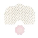 Taśmy do biustu i nakładki materiałowe - Bye Bra Breast Lift & Silk Nipple Covers Miseczka D-F 3 pary Bye Bra