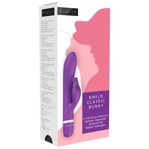 Wibrator - B Swish bwild Classic Bunny Purple B Swish Wibrator - B Swish bwild Classic Bunny Purple B Swish