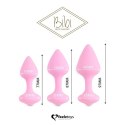 Zestaw plugów analnych - FeelzToys Bibi Pink 3 szt FeelzToys