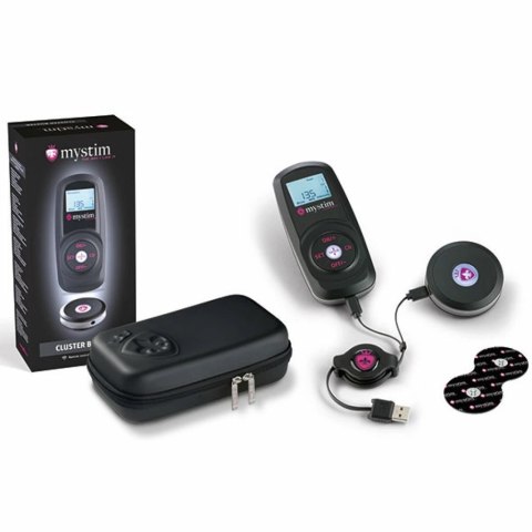 Zestaw sterujący bezprzewodowo - Mystim Cluster Buster Wireless eStim Device Starterkit Mystim Zestaw sterujący bezprzewodowo - Mystim Cluster Buster Wireless eStim Device Starterkit Mystim