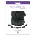Kajdanki - Sportsheets Sincerely Lace Cuffs Sportsheets