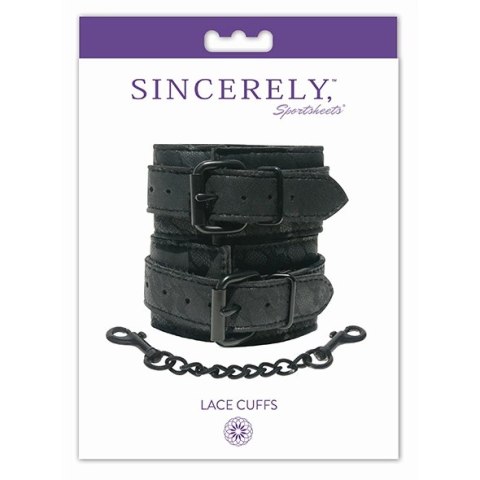 Kajdanki - Sportsheets Sincerely Lace Cuffs Sportsheets Kajdanki - Sportsheets Sincerely Lace Cuffs Sportsheets
