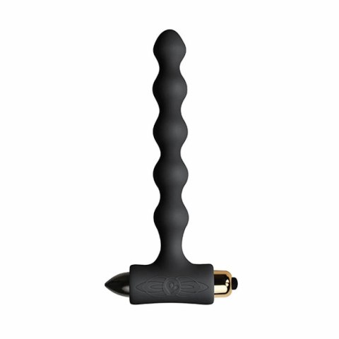 Koraliki analne wibrujące - Rocks-Off Petite Sensations Pearls Black Rocks-Off