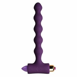 Koraliki analne wibrujące - Rocks-Off Petite Sensations Pearls Purple Rocks-Off