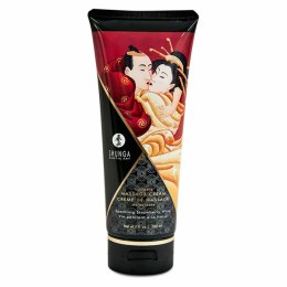 Krem do masażu - Shunga Massage Cream Sparkling Strawberry Wine 200 ml Shunga