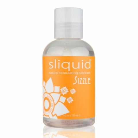 Lubrykant stymulujący - Sliquid Naturals Sizzle 125 ml Sliquid