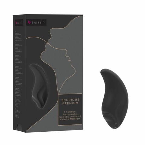 Masażer - B Swish bcurious Premium Black B Swish Masażer - B Swish bcurious Premium Black B Swish