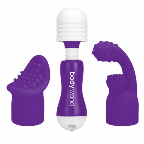 Masażer - Bodywand Rechargeable Mini with Attachment Purple Bodywand Masażer - Bodywand Rechargeable Mini with Attachment Purple Bodywand